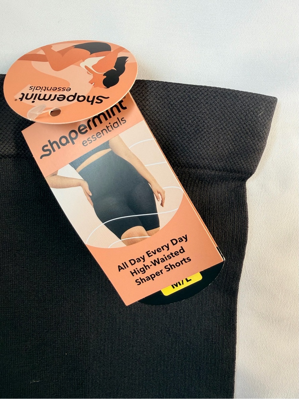 Shapermint High-Waisted Shaper Shorts - Black - Picture 4 of 4